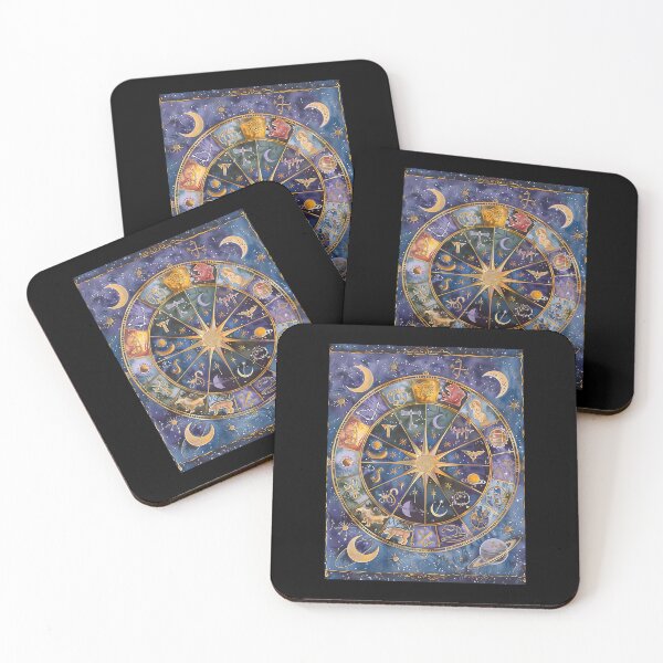 Item preview, Celestial Circle Of Zodiac Signs And Planets – Cosmic Harmony designed and sold by qobwyihvrj29.