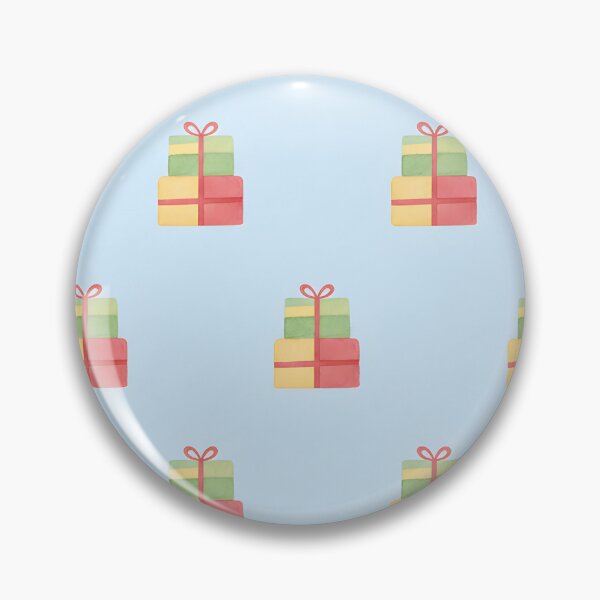 Item preview, Stacked Christmas Gifts Watercolor Seamless Pattern designed and sold by homydesign.