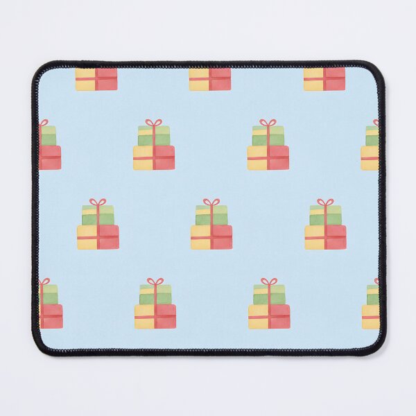 Item preview, Stacked Christmas Gifts Watercolor Seamless Pattern designed and sold by homydesign.