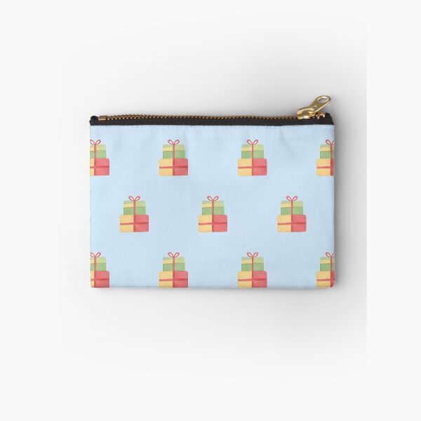Item preview, Stacked Christmas Gifts Watercolor Seamless Pattern designed and sold by homydesign.
