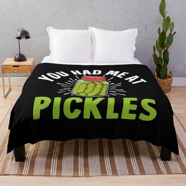 Item preview, You Had Me At Pickles Funny Pickle Lover designed and sold by EstherDiane.
