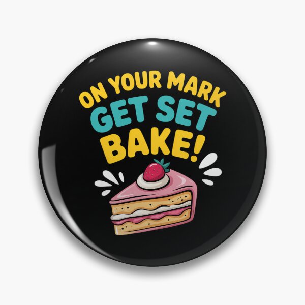 Item preview, Baking Lover Cooking Squad On Your Mark Get Set Bake Cake designed and sold by VENOM0RIOT.
