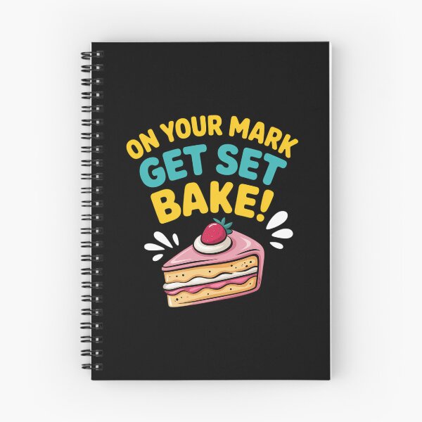 Item preview, Baking Lover Cooking Squad On Your Mark Get Set Bake Cake designed and sold by VENOM0RIOT.