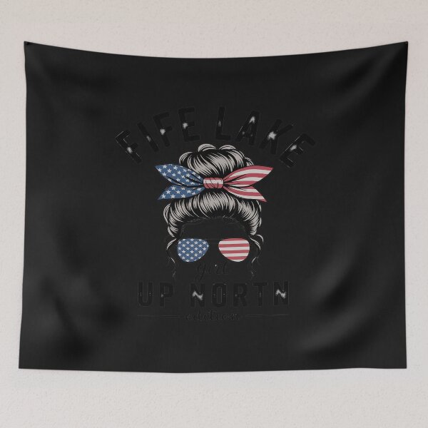Item preview, Fife Lake Girl 4th of July Up North Edition designed and sold by GaryBellcvbnb.
