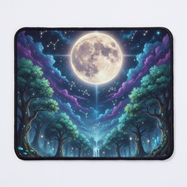 Item preview, Moonlit Forest Portal ​Cosmic Nigh Garden designed and sold by ZyVoAli.