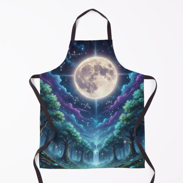 Item preview, Moonlit Forest Portal Cosmic Nigh Garden designed and sold by ZyVoAli.