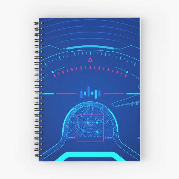 Item preview, Cyber Warfare or air fighter, graphic of aircraft cockpit with military interface designed and sold by NiamLab.