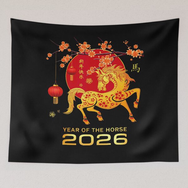 Item preview, Chinese New Year 2026 Year Of The Horse designed and sold by LucilleAntoi.