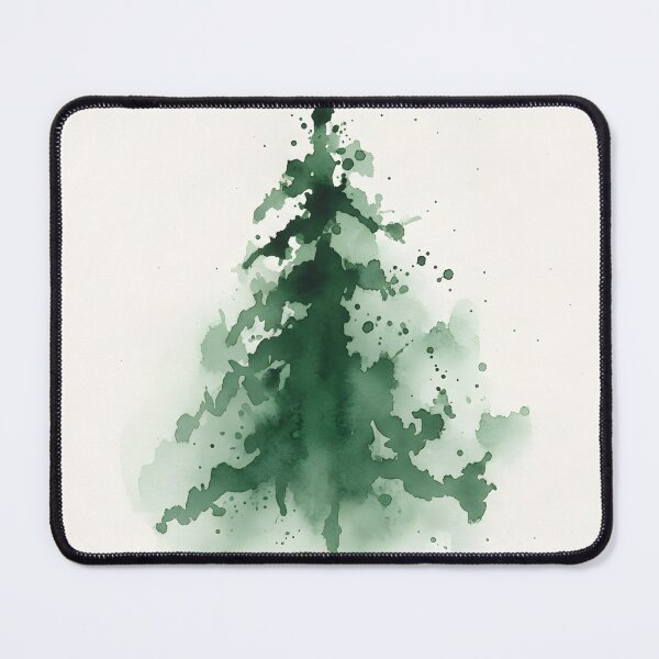 Item preview, Watercolor Pine Tree Splash designed and sold by homydesign.