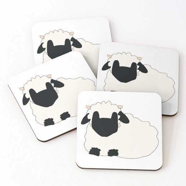Item preview, Valais Blacknose Lamb laying Down designed and sold by ValaisChalet.