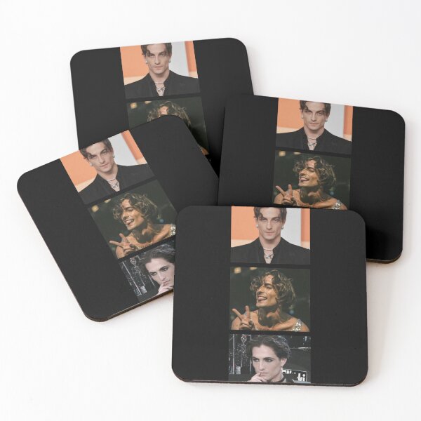 Item preview, Damiano David Iconic Rock Star Aesthetic - Italian Glam Vibe designed and sold by markelhovardt.