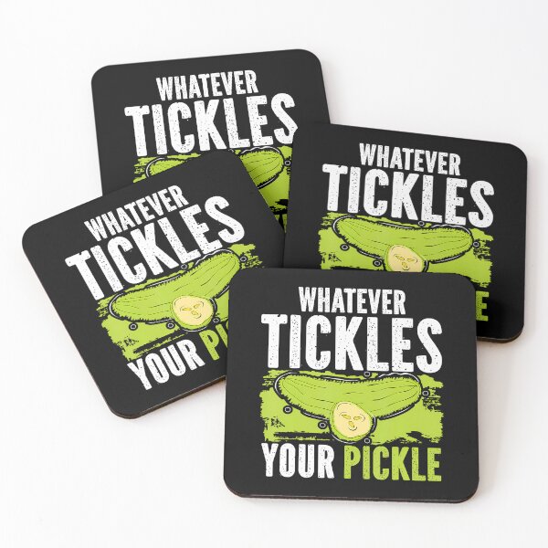 Item preview, Whatever Tickles Your Pickle Vegetable Cucumber Pickle designed and sold by PatsyMargie.