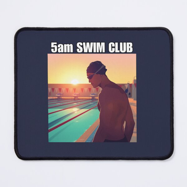 Item preview, 5am Swim Club – Sunrise Pool Motivation for HIM | Swimmer Gift & Apparel designed and sold by endurothreads.