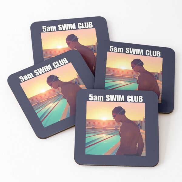 Item preview, 5am Swim Club – Sunrise Pool Motivation for HIM | Swimmer Gift & Apparel designed and sold by endurothreads.