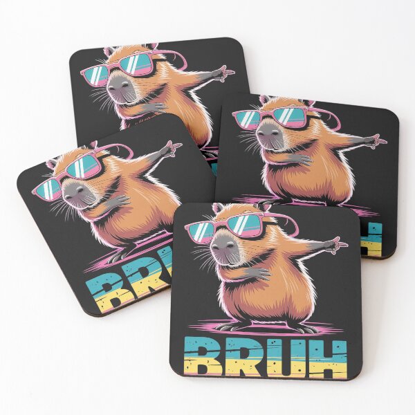 Item preview, Funny Dabbing Capy Bruh Teens Youth Kids Meme Rodent Lovers designed and sold by GaryBellcvbnb.