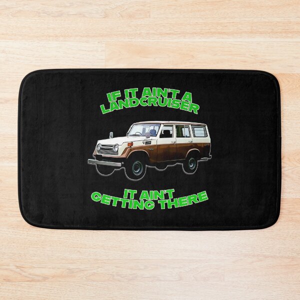 Item preview, Classic LandCruiser Wagon Cartoon Art If It Ain’t a LandCruiser It Ain’t Getting There designed and sold by Michael van der Hoorn.