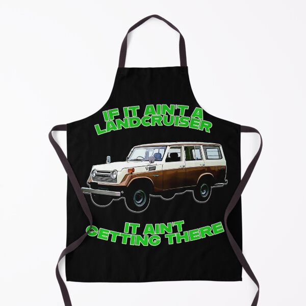Item preview, Classic LandCruiser Wagon Cartoon Art If It Ain’t a LandCruiser It Ain’t Getting There designed and sold by Michael van der Hoorn.