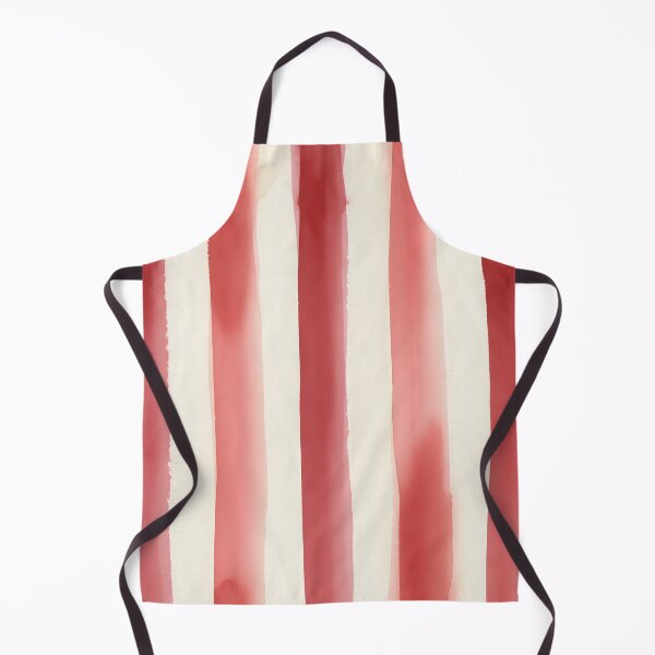 Item preview, Vertical red watercolor stripes on a pale background designed and sold by homydesign.