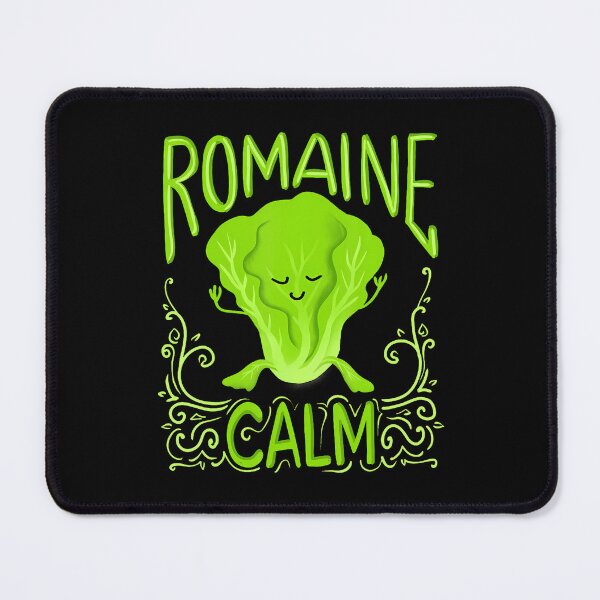 Item preview, Romaine Calm Funny Pun Gardening Lettuce Vegetable Lovers designed and sold by LucilleAntoi.