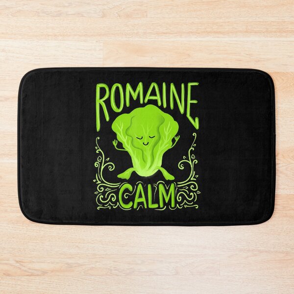 Item preview, Romaine Calm Funny Pun Gardening Lettuce Vegetable Lovers designed and sold by LucilleAntoi.