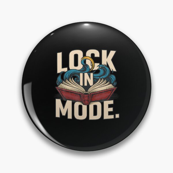 Item preview, Lock In Mode Bookworm Funny Reading designed and sold by AlbertaDana.