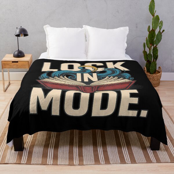 Item preview, Lock In Mode Bookworm Funny Reading designed and sold by AlbertaDana.