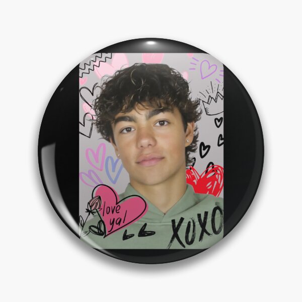 Item preview, Malachi Barton Cute Aesthetic - Teen Heartthrob Doodle Fan Art designed and sold by markelhovardt.