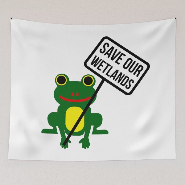 Item preview, Save our wetlands  designed and sold by Rachel the Artist .