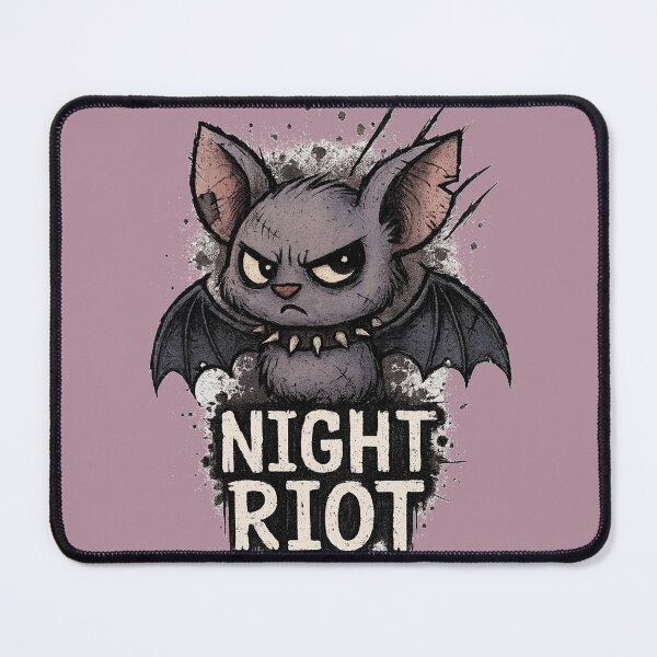 Item preview, Night Riot – Angry Bat Grunge Punk Design designed and sold by JonelCrafts.
