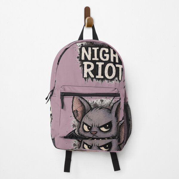 Item preview, Night Riot – Angry Bat Grunge Punk Design designed and sold by JonelCrafts.
