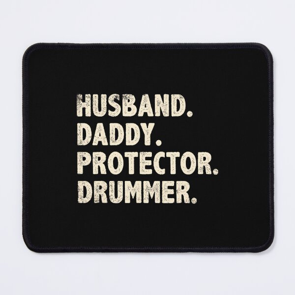 Item preview, Husband Daddy Protector Drummer Fathers Day Funny Drumming designed and sold by EstherDiane.