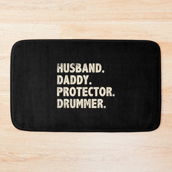 Item preview, Husband Daddy Protector Drummer Fathers Day Funny Drumming designed and sold by EstherDiane.