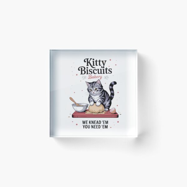 Item preview, Kitty Biscuits Bakery We Knead Em You Need Em Cat Baking designed and sold by DentistLegal.