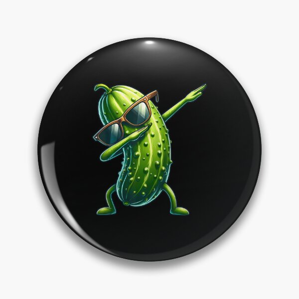 Item preview, Dabbing Pickle Lover Dill Cucumber designed and sold by BrandyMartha.
