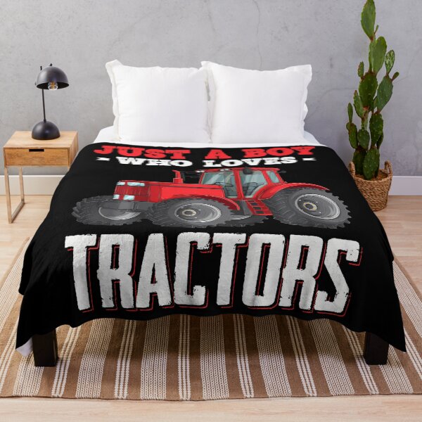 Item preview, Just A Boy Who Loves Tractors Farm Trucks Boys Toddlers designed and sold by EstherDiane.
