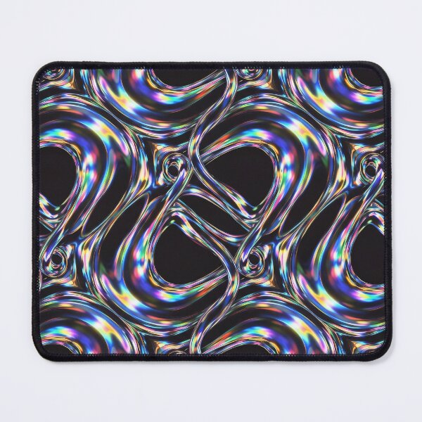 Item preview, Iridescent Chrome Loops designed and sold by Kaleidoscope Print.