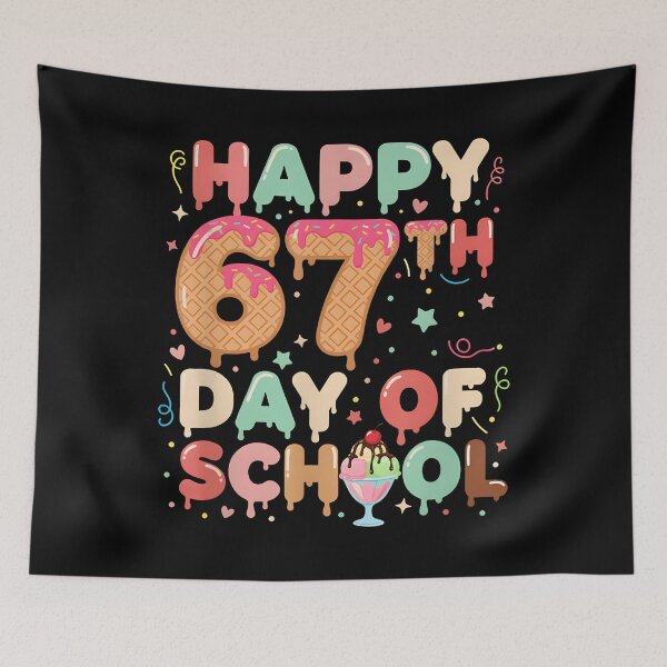 Item preview, Happy 67 Days Of School Funny 67 Meme100Th Day Of School designed and sold by LucilleAntoi.