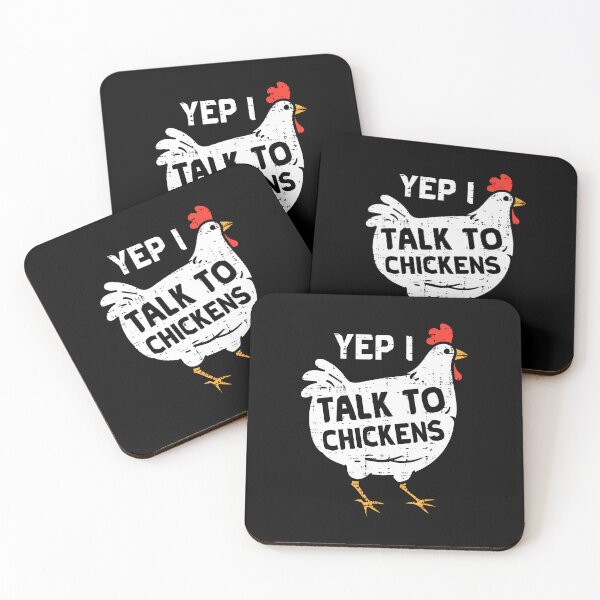 Item preview, Yep I Talk To Chickens Whisperer Poultry Farm designed and sold by BrandyMartha.