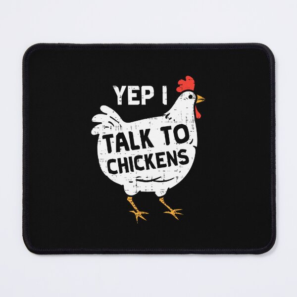 Item preview, Yep I Talk To Chickens Whisperer Poultry Farm designed and sold by BrandyMartha.