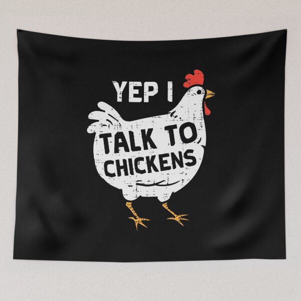 Item preview, Yep I Talk To Chickens Whisperer Poultry Farm designed and sold by BrandyMartha.