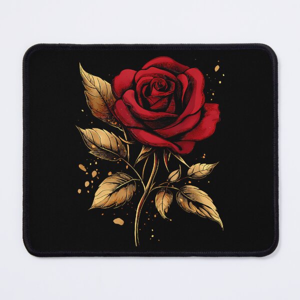 Item preview, Red Rose Flower Botanist Garden Gardening Flower Rose designed and sold by ElizabethVivan.