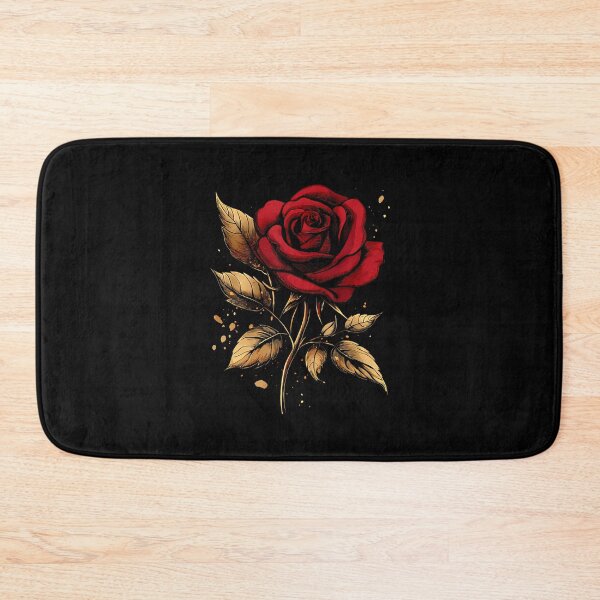 Item preview, Red Rose Flower Botanist Garden Gardening Flower Rose designed and sold by ElizabethVivan.