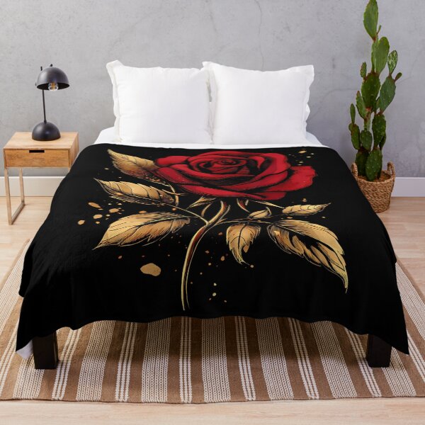 Item preview, Red Rose Flower Botanist Garden Gardening Flower Rose designed and sold by ElizabethVivan.