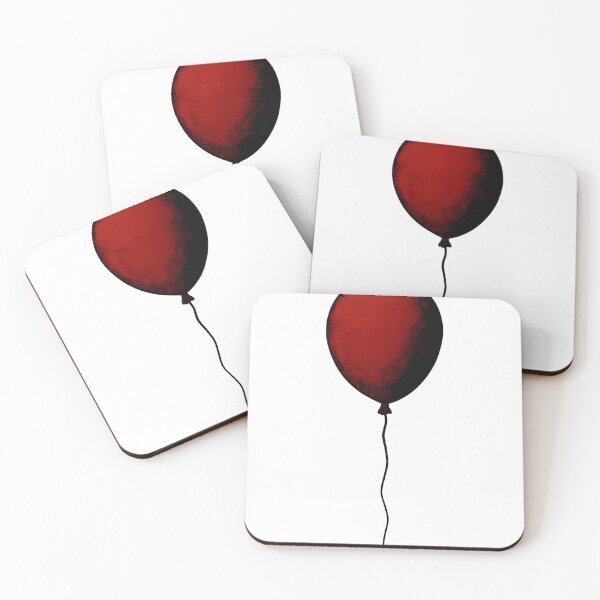 Item preview, Minimal Red Balloon Illustration designed and sold by optimusprime39.