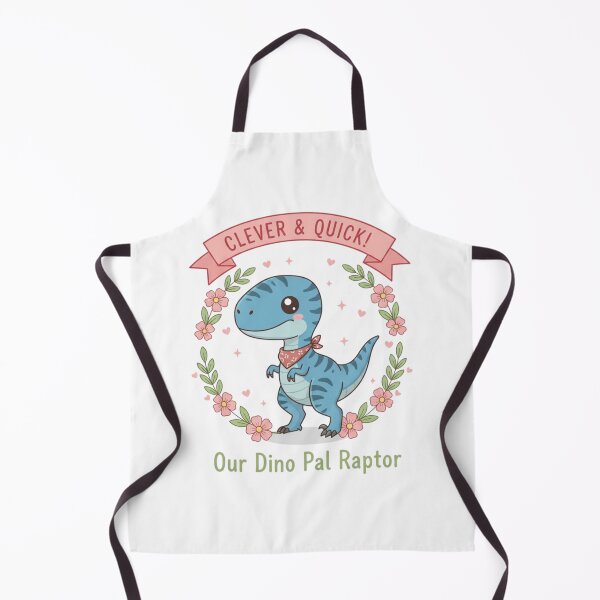 Item preview, Cute Raptor – Clever & Quick Kawaii Dinosaur designed and sold by Sksticker991.