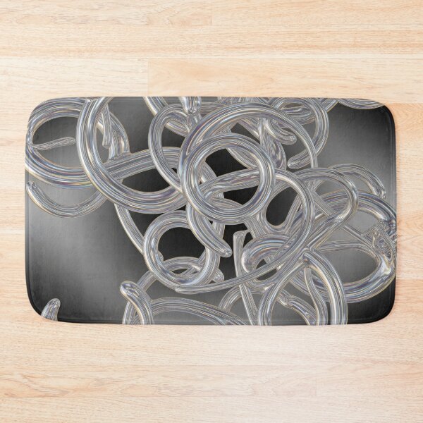 Item preview, Iridescent Glass Loops designed and sold by Kaleidoscope Print.