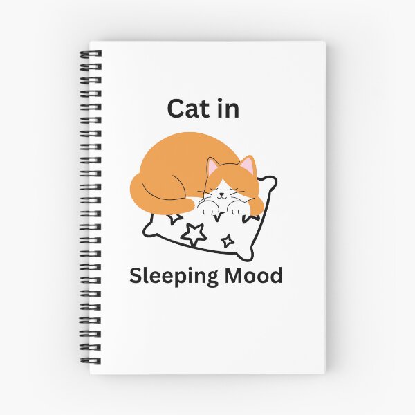 Item preview, Sleepy Cat Dreaming – Cozy Feline Art Print” designed and sold by Fouziaart08.