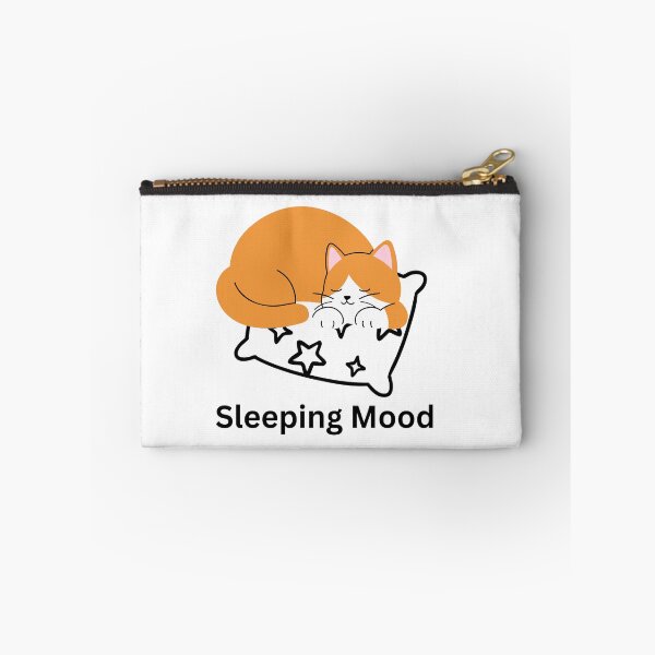 Item preview, Sleepy Cat Dreaming – Cozy Feline Art Print” designed and sold by Fouziaart08.