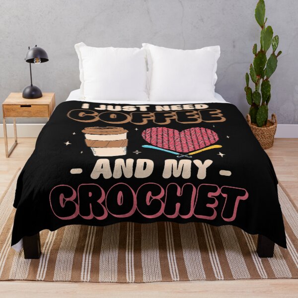 Item preview, Crocheting Knitting I Just Need Coffee And My Crochet designed and sold by DorisElaine.