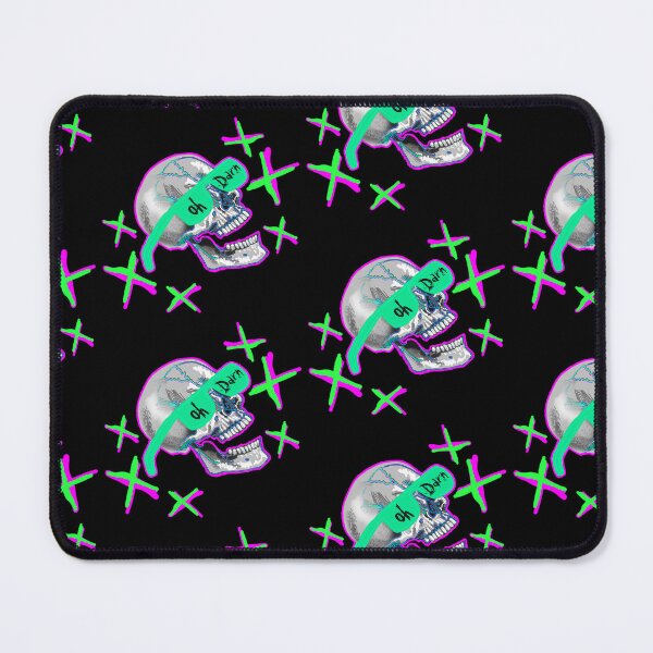 Item preview, Guy skull with green shades - original digital illustrated art designed and sold by NonDecafArt.